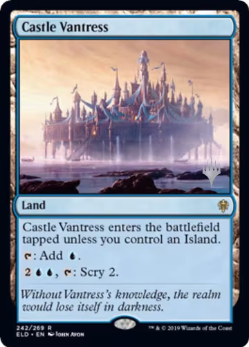 Castle Vantress (242), Promo Pack: Throne of Eldraine — Magic card price