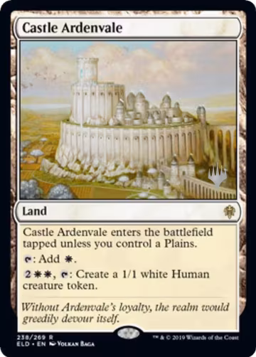 Castle Ardenvale (238), Promo Pack: Throne of Eldraine — Magic card price