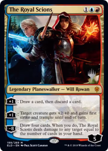 The Royal Scions (199), Promo Pack: Throne of Eldraine — Magic card price