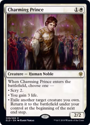 Charming Prince (8), Promo Pack: Throne of Eldraine — Magic card price