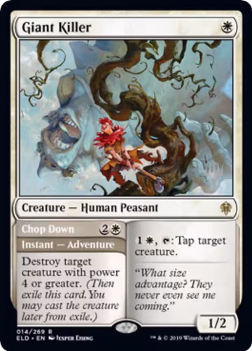 Giant Killer (14), Promo Pack: Throne of Eldraine — Magic card price