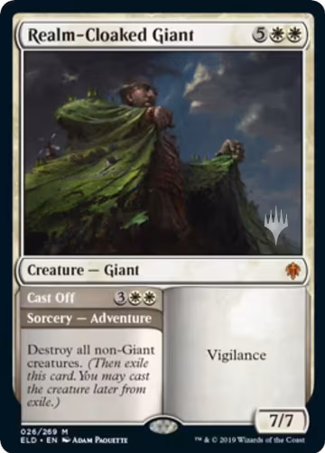 Realm-Cloaked Giant (26), Promo Pack: Throne of Eldraine — Magic card price