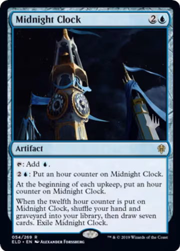 Midnight Clock (54), Promo Pack: Throne of Eldraine — Magic card price