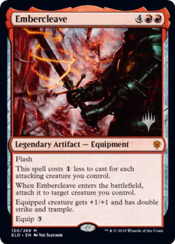 Embercleave (120), Promo Pack: Throne of Eldraine — Magic card price