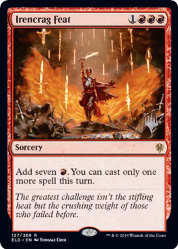 Irencrag Feat (127), Promo Pack: Throne of Eldraine — Magic card price