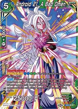 Android 21, A Bad Omen (XD2-08), Malicious Machinations — DB Super card price