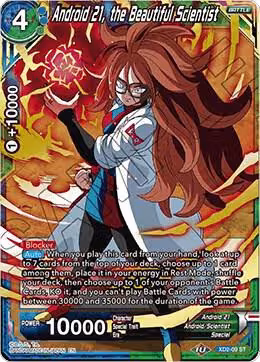Android 21, the Beautiful Scientist (XD2-09), Malicious Machinations — DB Super card price