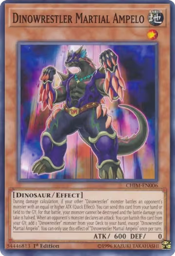 Dinowrestler Martial Ampelo (CHIM-EN006), Chaos Impact — Yu-Gi-Oh! card price