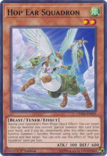 Hop Ear Squadron (CHIM-EN029), Chaos Impact — Yu-Gi-Oh! card price