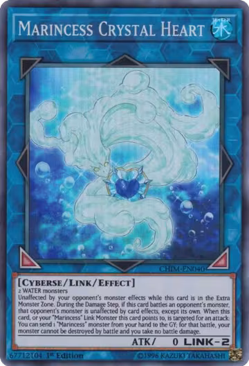 Marincess Crystal Heart (CHIM-EN040), Chaos Impact — Yu-Gi-Oh! card price