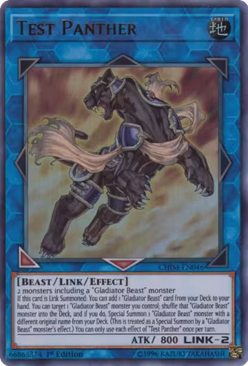 Test Panther (CHIM-EN046), Chaos Impact — Yu-Gi-Oh! card price