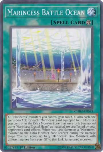 Marincess Battle Ocean (CHIM-EN053), Chaos Impact — Yu-Gi-Oh! card price