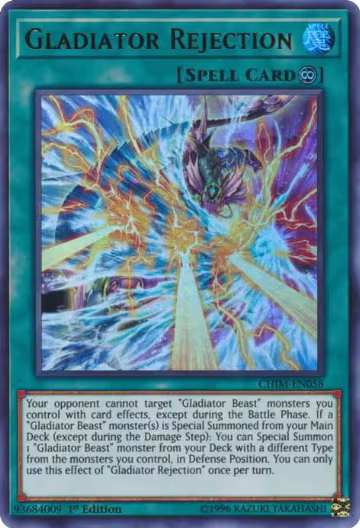 Gladiator Rejection (CHIM-EN058), Chaos Impact — Yu-Gi-Oh! card price