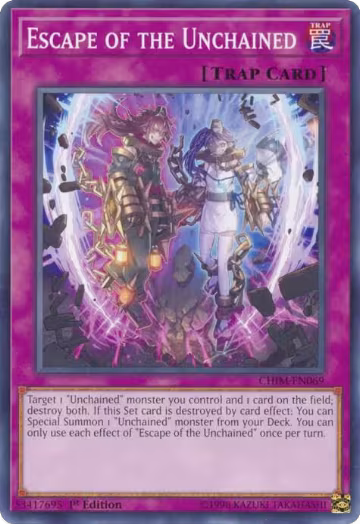 Escape of the Unchained (CHIM-EN069), Chaos Impact — Yu-Gi-Oh! card price