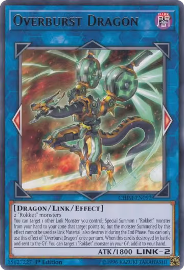 Overburst Dragon (CHIM-EN092), Chaos Impact — Yu-Gi-Oh! card price