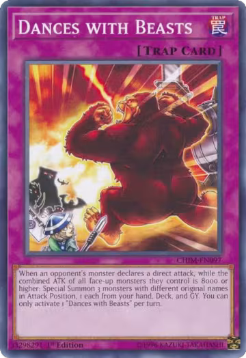 Dances with Beasts (CHIM-EN097), Chaos Impact — Yu-Gi-Oh! card price