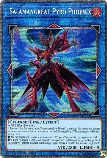 Salamangreat Pyro Phoenix (Starlight Rare) (CHIM-EN039) — card price