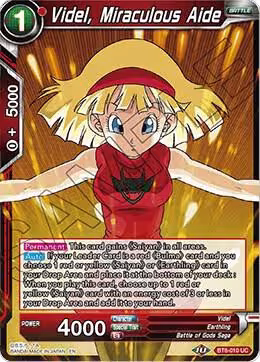 Videl, Miraculous Aide (BT8-010), Malicious Machinations — DB Super card price