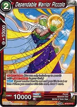 Dependable Warrior Piccolo (BT8-013), Malicious Machinations — DB Super card price