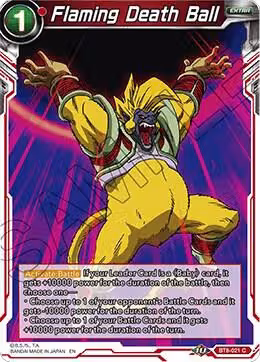 Flaming Death Ball (BT8-021), Malicious Machinations — DB Super card price