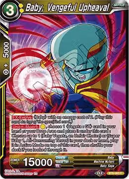 Baby, Vengeful Upheaval (BT8-083), Malicious Machinations — DB Super card price