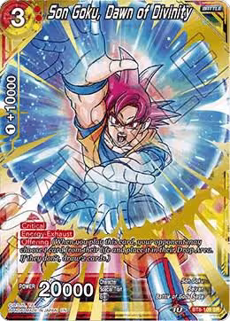 Son Goku, Dawn of Divinity (BT8-109), Malicious Machinations — DB Super card price