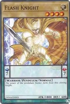Flash Knight (DEM4-EN003), Advanced Demo Deck Extra Pack — Yu-Gi-Oh! card price