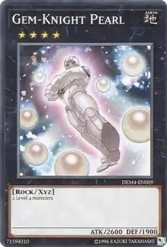 Gem-Knight Pearl (DEM4-EN009), Advanced Demo Deck Extra Pack — Yu-Gi-Oh! card price