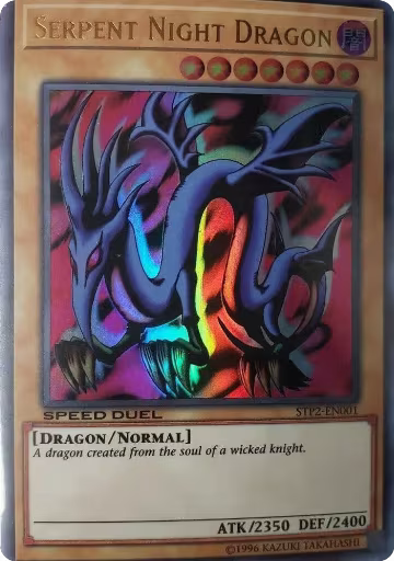 Serpent Night Dragon (STP2-EN001), Speed Duel: Tournament Pack 2 — Yu-Gi-Oh! card price