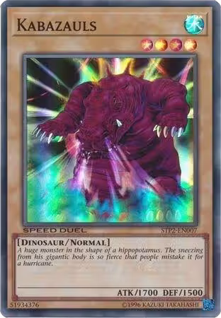 Kabazauls (STP2-EN007), Speed Duel: Tournament Pack 2 — Yu-Gi-Oh! card price