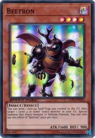 Beetron (STP2-EN012), Speed Duel: Tournament Pack 2 — Yu-Gi-Oh! card price