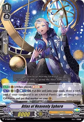 Atlas of Heavenly Sphere (V-TD09/007EN), V-TD09: Shinemon Nitta — Vanguard card price