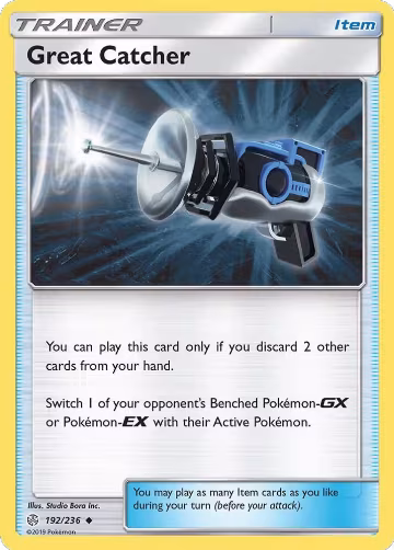 Great Catcher (192/236), SM - Cosmic Eclipse — Pokémon card price
