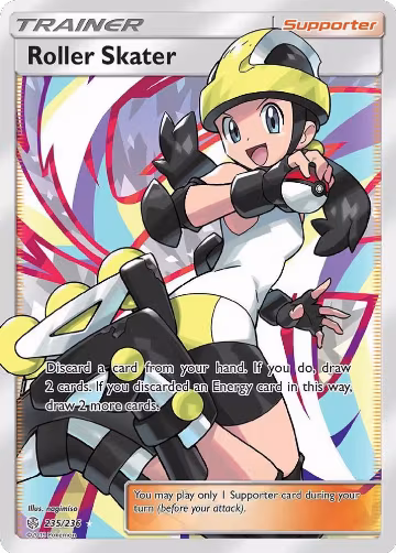 Roller Skater (Full Art) (235/236), SM - Cosmic Eclipse — Pokémon card price
