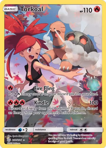 Torkoal (Secret) (237/236), SM - Cosmic Eclipse — Pokémon card price