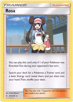 Rosa - 204/236 (204/236), Deck Exclusives — Pokémon card price
