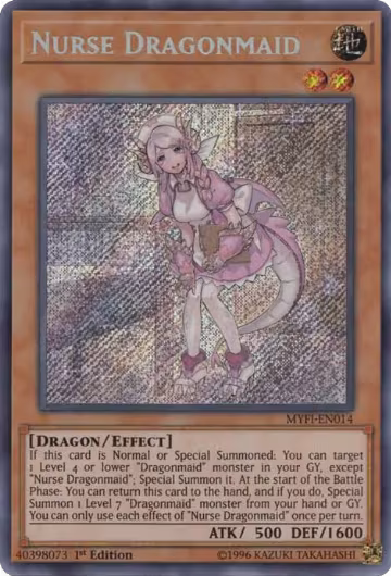 Nurse Dragonmaid (MYFI-EN014) — card price