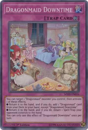 Dragonmaid Downtime (MYFI-EN026), Mystic Fighters — Yu-Gi-Oh! card price