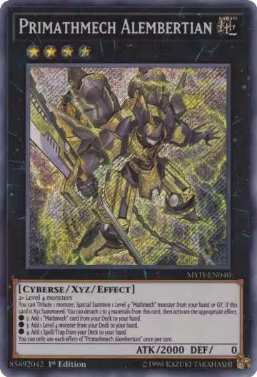 Primathmech Alembertian (MYFI-EN040) — card price