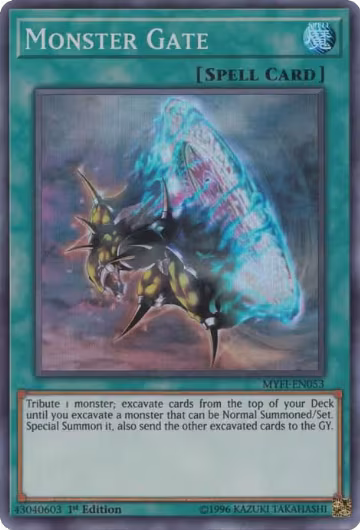 Monster Gate (MYFI-EN053), Mystic Fighters — Yu-Gi-Oh! card price