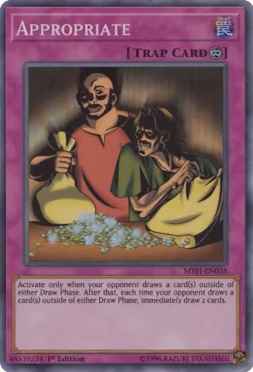 Appropriate (MYFI-EN058), Mystic Fighters — Yu-Gi-Oh! card price