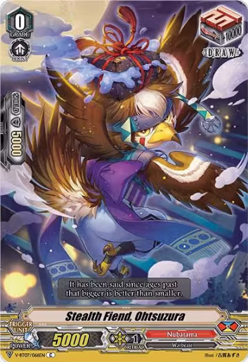 Stealth Fiend, Ohtsuzura (V-BT07/066EN), V-BT07: Infinideity Cradle — Vanguard card price