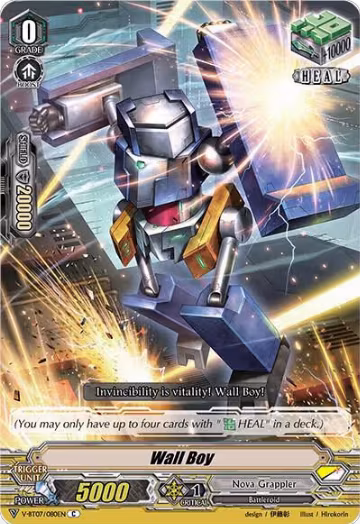 Wall Boy (V-BT07/080EN), V-BT07: Infinideity Cradle — Vanguard card price