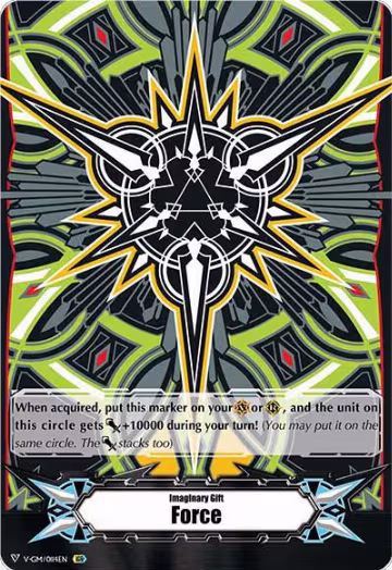 Imaginary Gift [Force] - Shinemon Nitta Colors (IGR) (V-GM/0114EN), Gift Markers — Vanguard card price