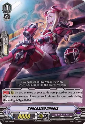 Concealed Angela (V-PR/0105EN), V Promo Cards — Vanguard card price
