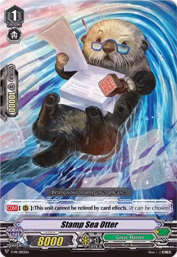 Stamp Sea Otter (V-PR/0113EN), V Promo Cards — Vanguard card price