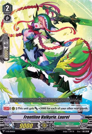 Frontline Valkyrie, Laurel (114) (V-PR/0114EN), V Promo Cards — Vanguard card price