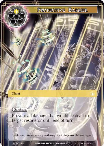 Protective Barrier (AO1-013), Alice Origin — Force of Will card price