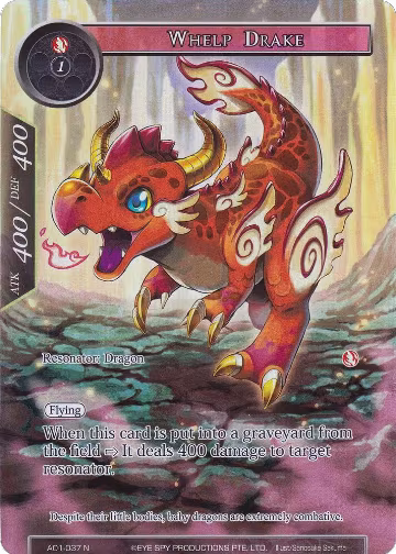 Whelp Drake (Full Art) (AO1-037), Alice Origin — Force of Will card price