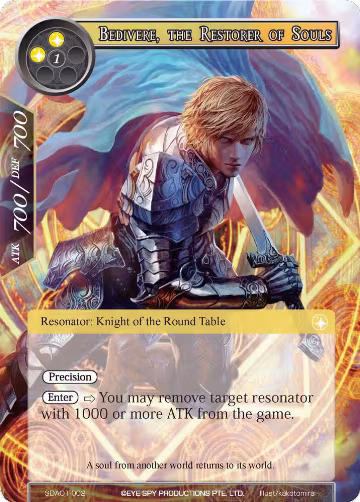 Bedivere, the Restorer of Souls (SDAO1-002), Alice Origin Starter Deck — Force of Will card price